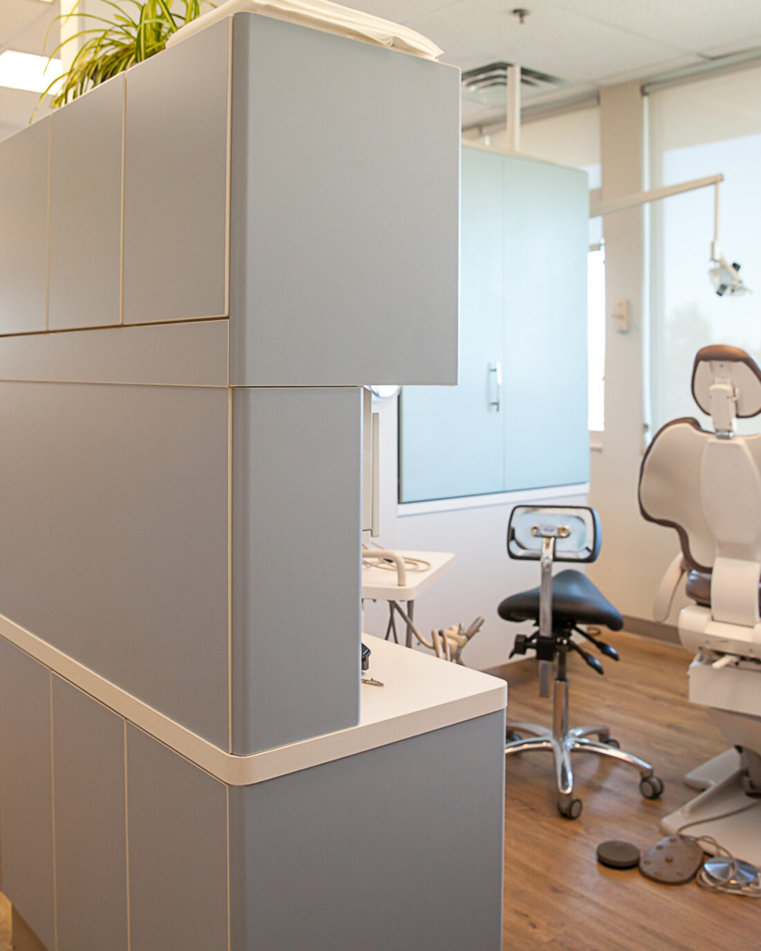 Comfortable dental operatory at Bowker Creek Dental
